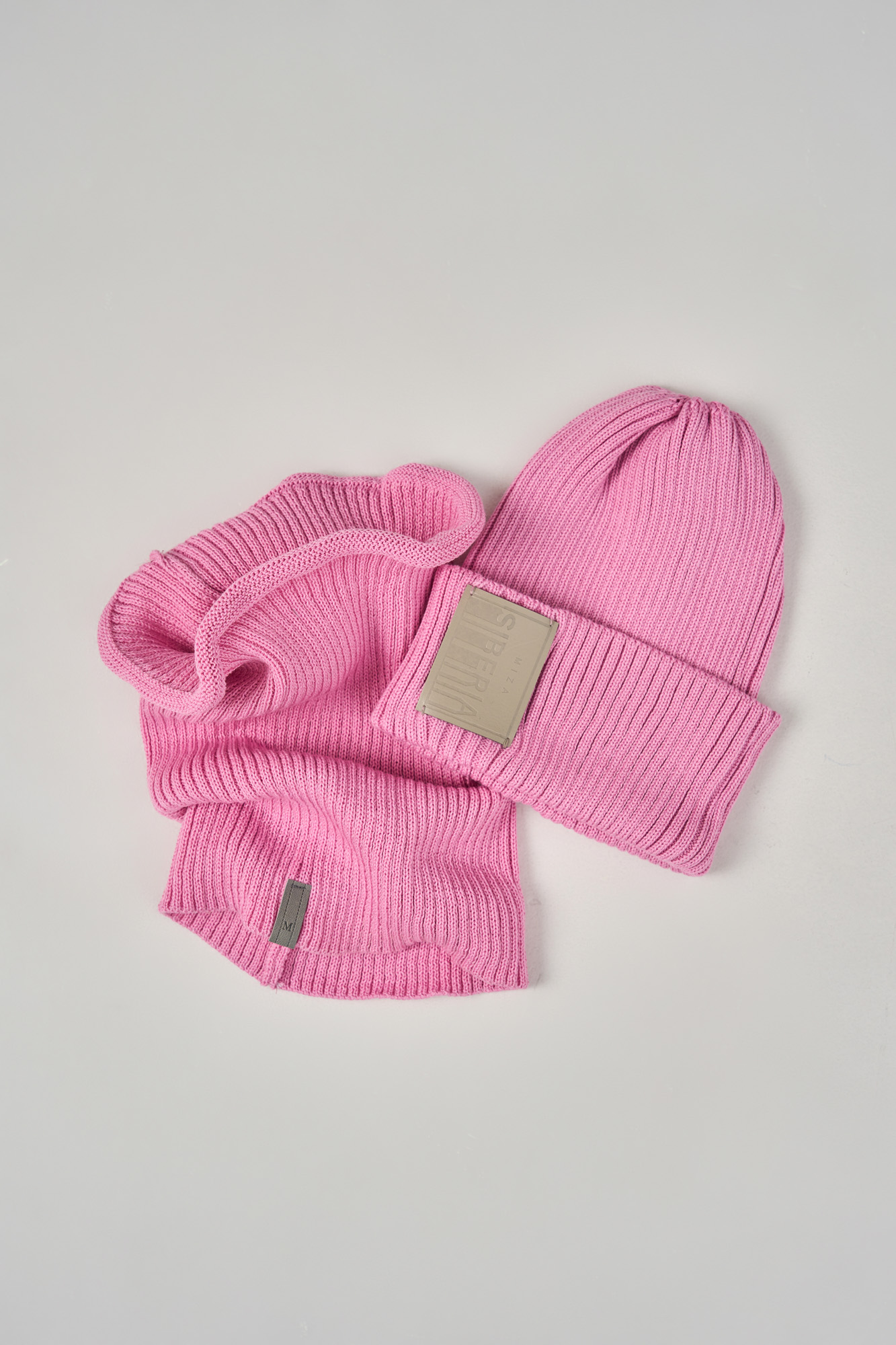 Шапка хлопковая (one size (50-54) розовый)