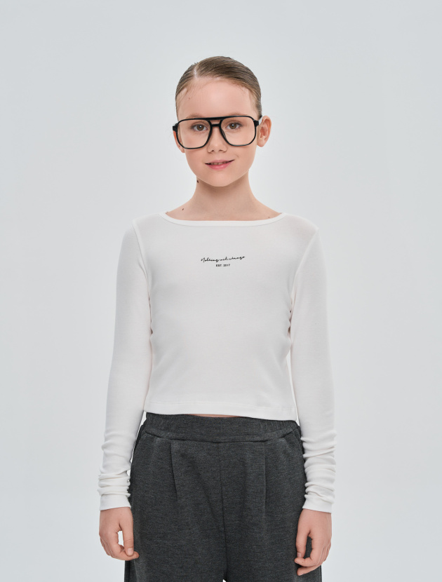 Лонгслив organic