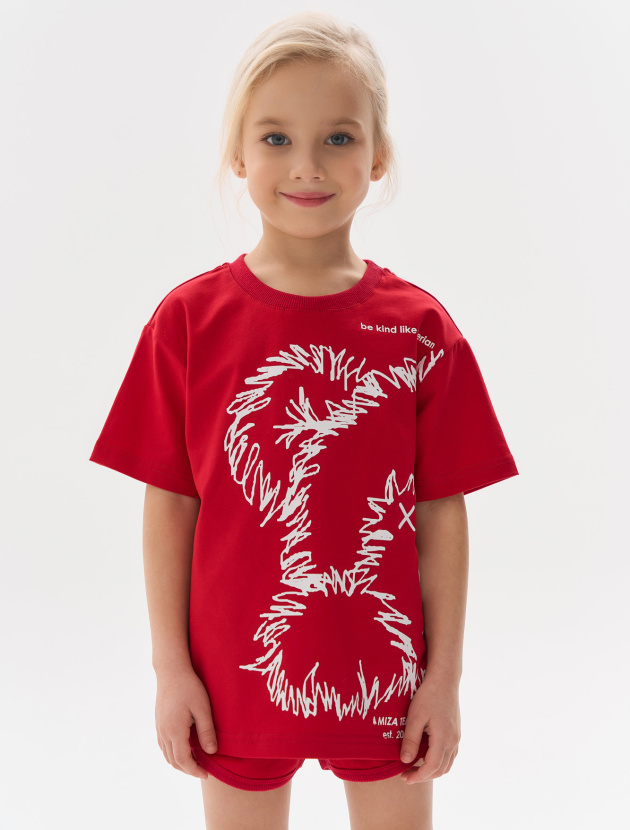 Костюм с шортами и футболкой