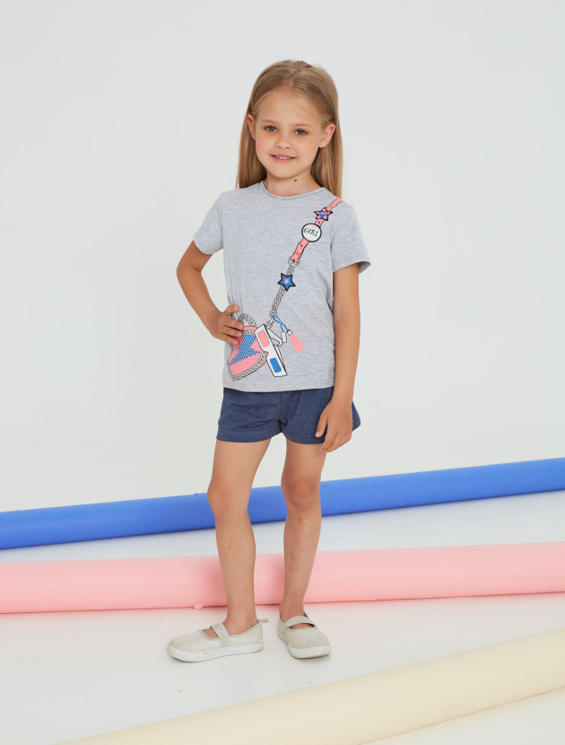 Комплект с принтом "сумочка"