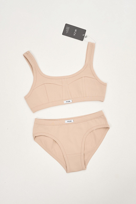 Комплект из хлопкового трикотажа