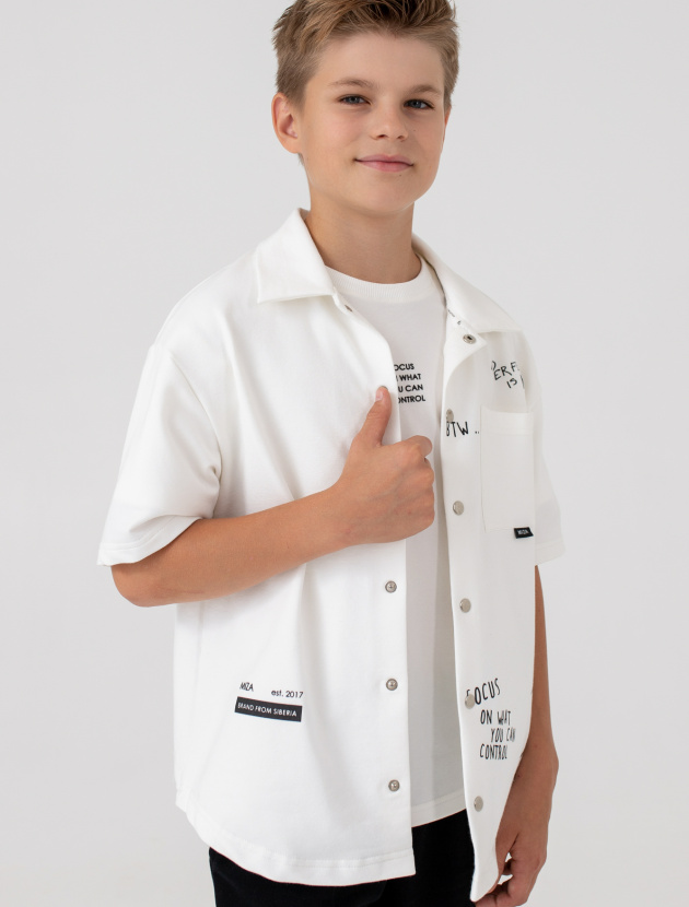 Рубашка с коротким рукавом