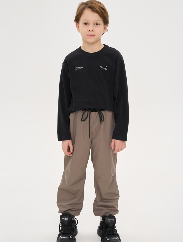 Брюки из курточной ткани