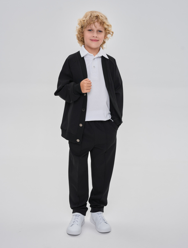 Брюки зауженные со стрелками