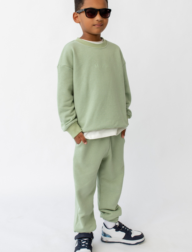 Костюм из футера