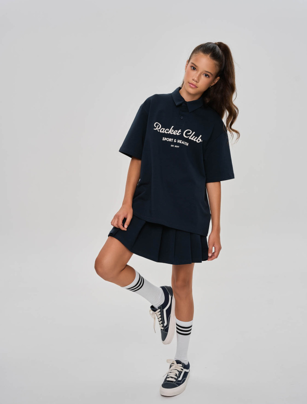 Юбка со складками