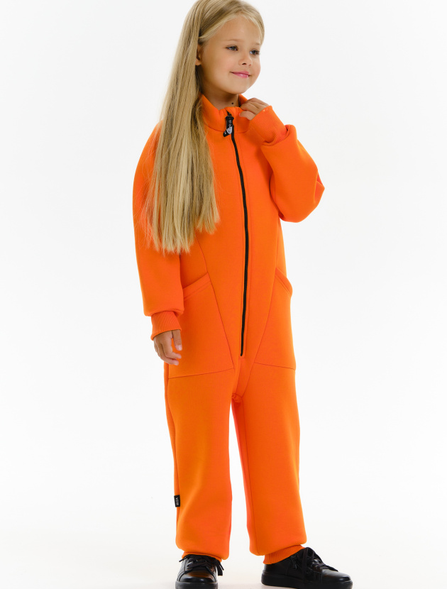 Комбинезон из футера с начесом