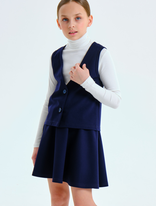 Жилет укороченный