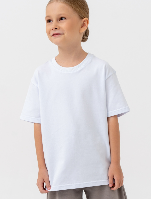 Футболка базовая прямого кроя