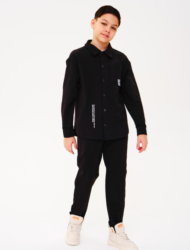 Костюм из плотного трикотажа