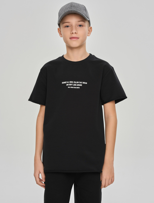 Футболка из плотного трикотажа