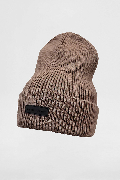 Шапка вязаная хлопковая