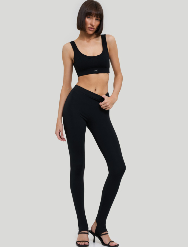 Легинсы с открытой пяткой