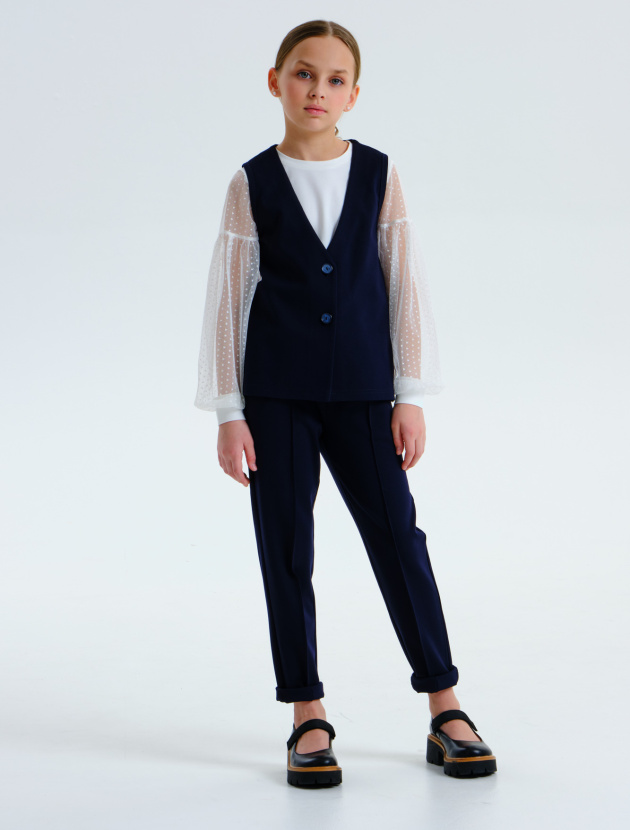 Жилет удлиненный