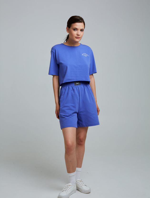 Футболка укороченная