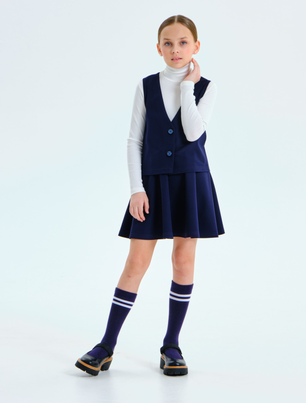 Жилет укороченный