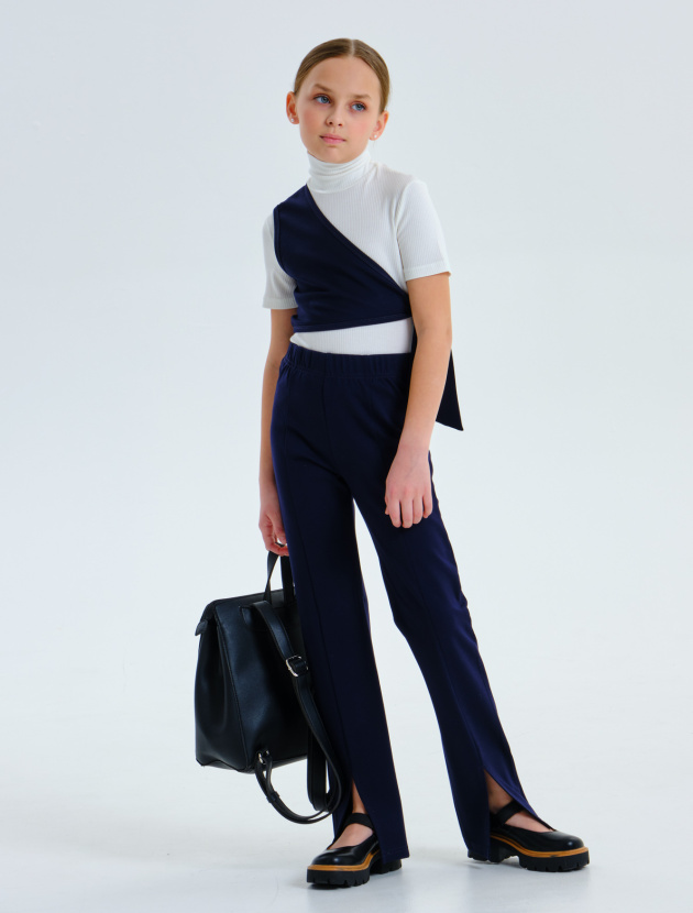 Брюки с разрезами