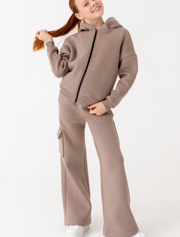 Костюм из футера с начесом