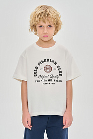 Футболка базового свободного кроя