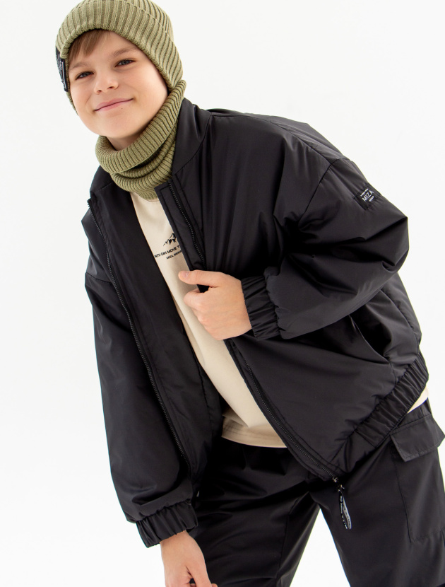 Бомбер утепленный