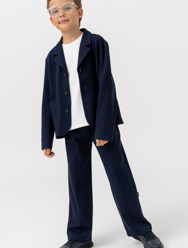 Брюки прямые со стрелками