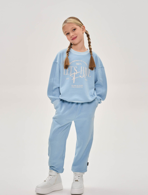 Костюм из футера