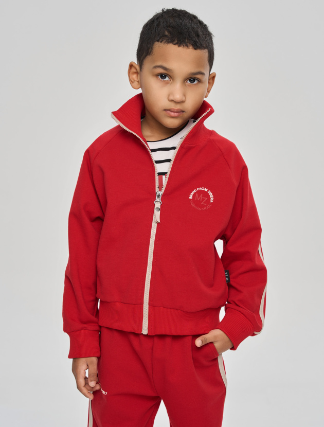 Бомбер с лампасами