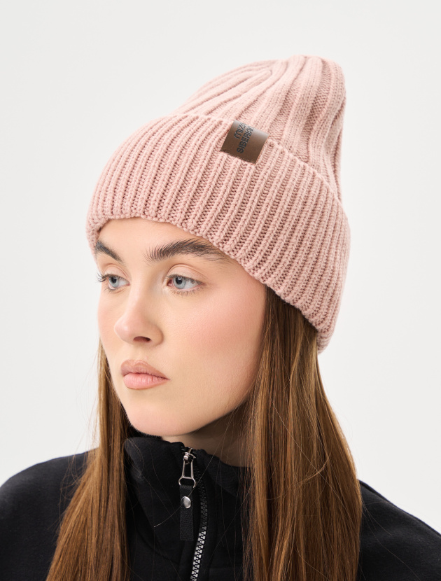 Шапка полушерстяная