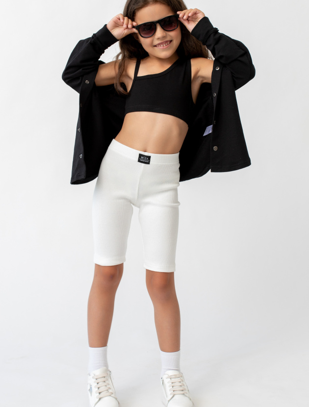 Велосипедки в мелкий рубчик