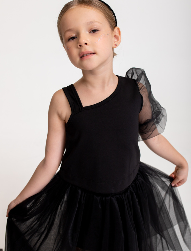 Костюм с фатиновой юбкой