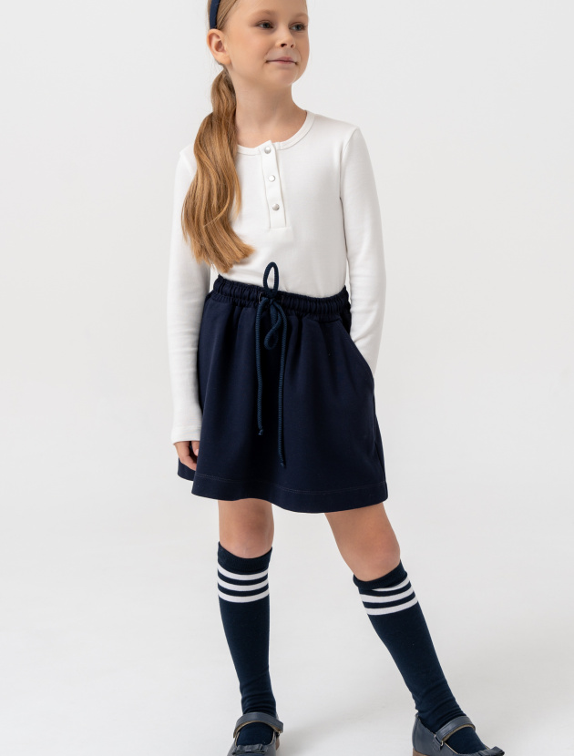 Юбка с карманами