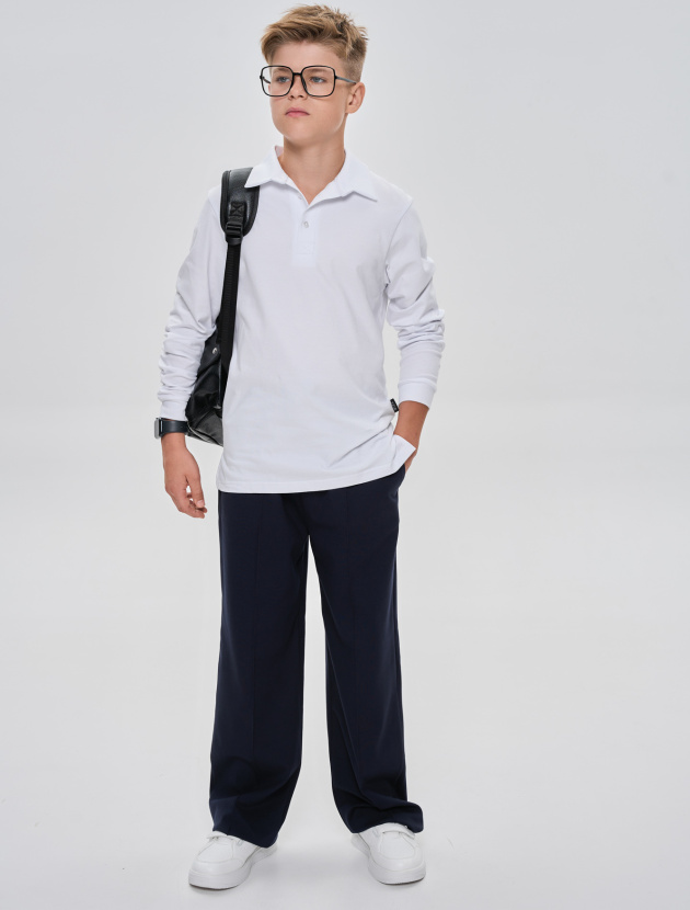 Брюки прямые со стрелками