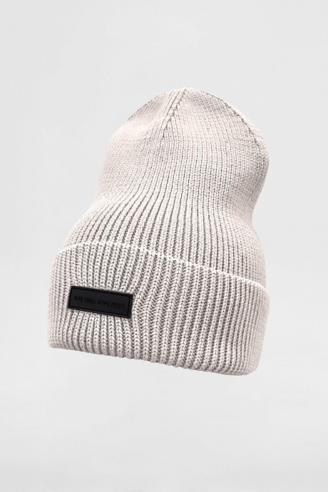 Шапка вязаная хлопковая