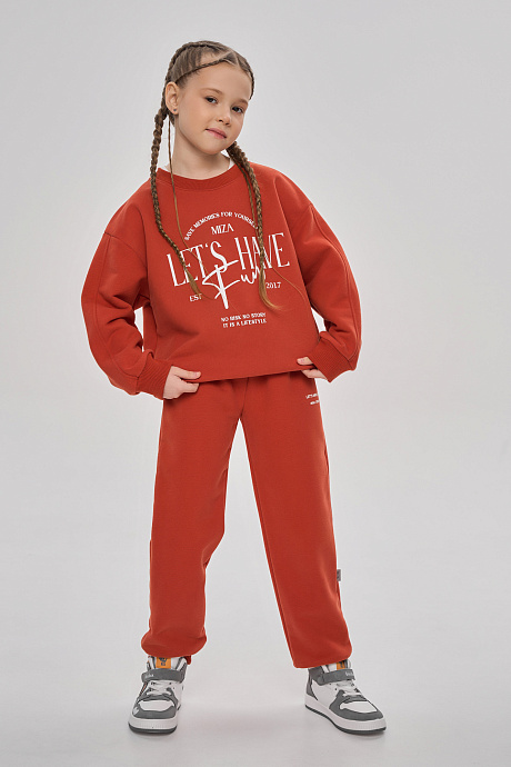 Костюм из футера