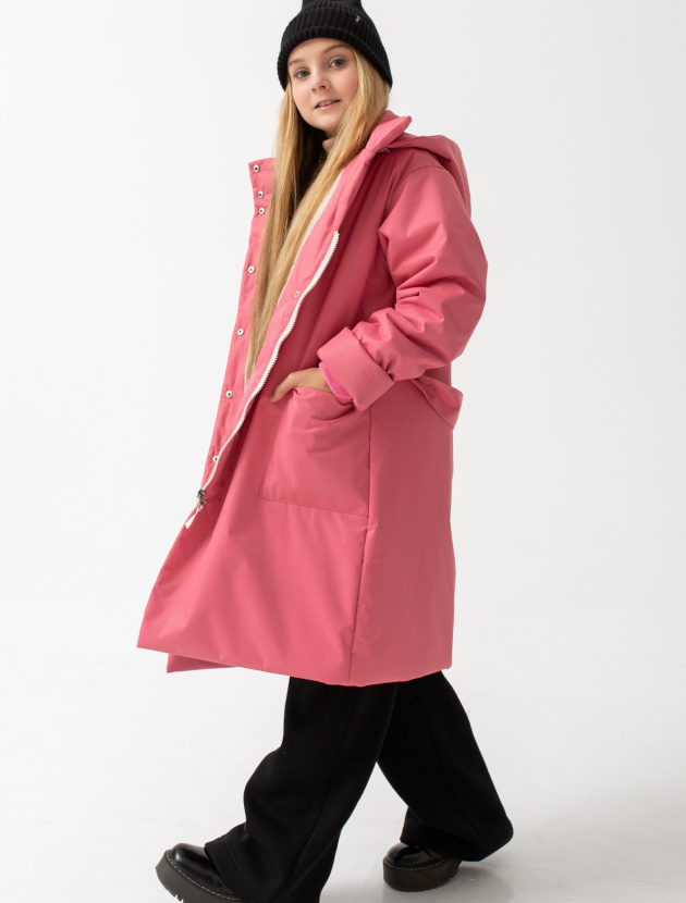 Пальто утепленное