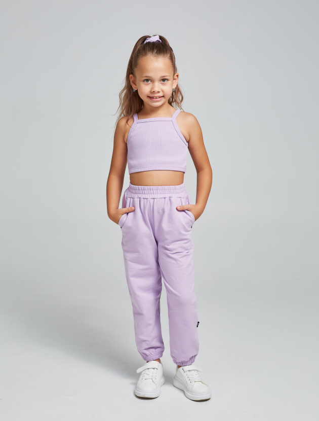 Джоггеры из футера IM OK