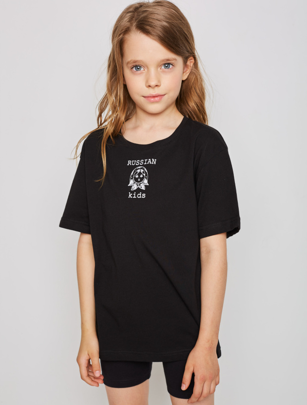 Футболка хлопковая "MATRЁSHKA"
